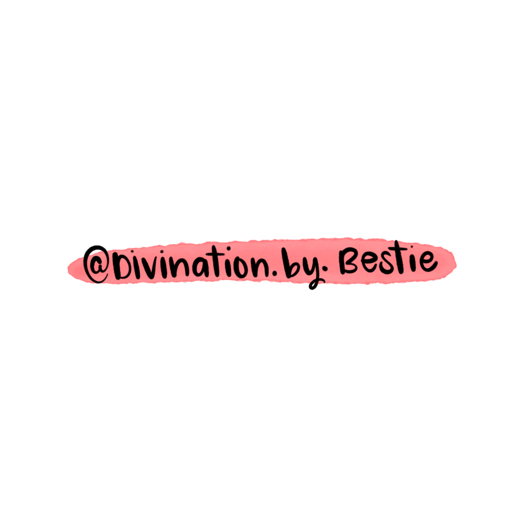 Instagram page link to @divination.by.bestie