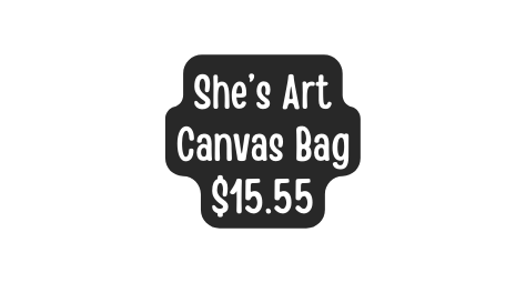 She s Art Canvas Bag 15 55