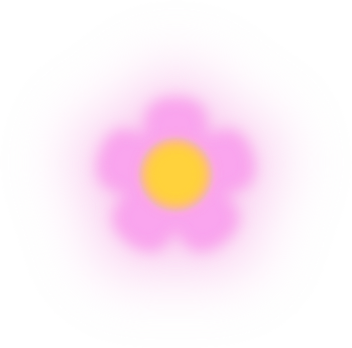 Flower shaped Aura element